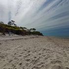 Himmel über den Weststrand