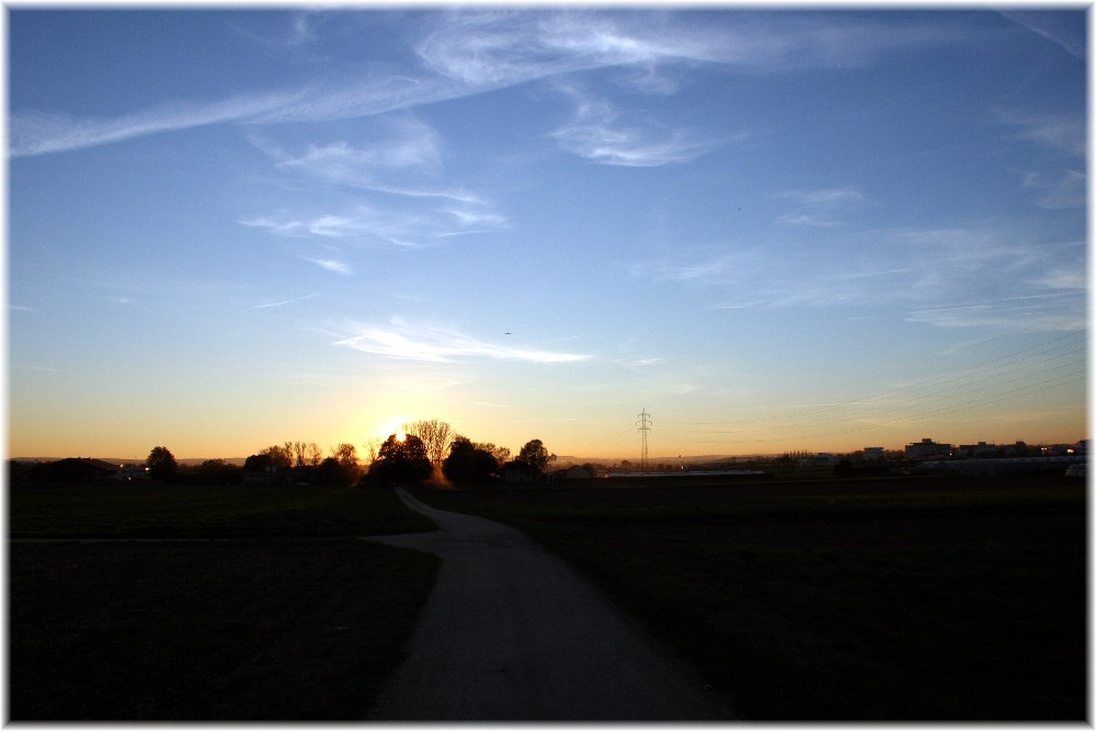 Himmel über Denkendorf