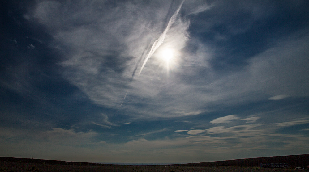 Himmel über der Halde Haniel