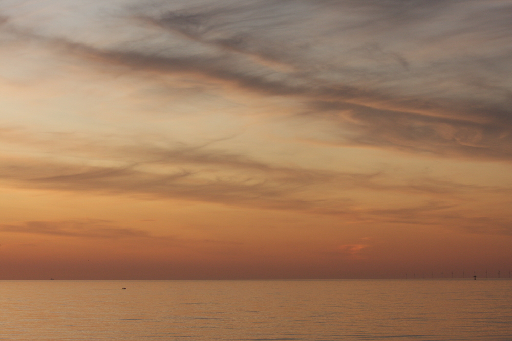 Himmel über der Nordsee