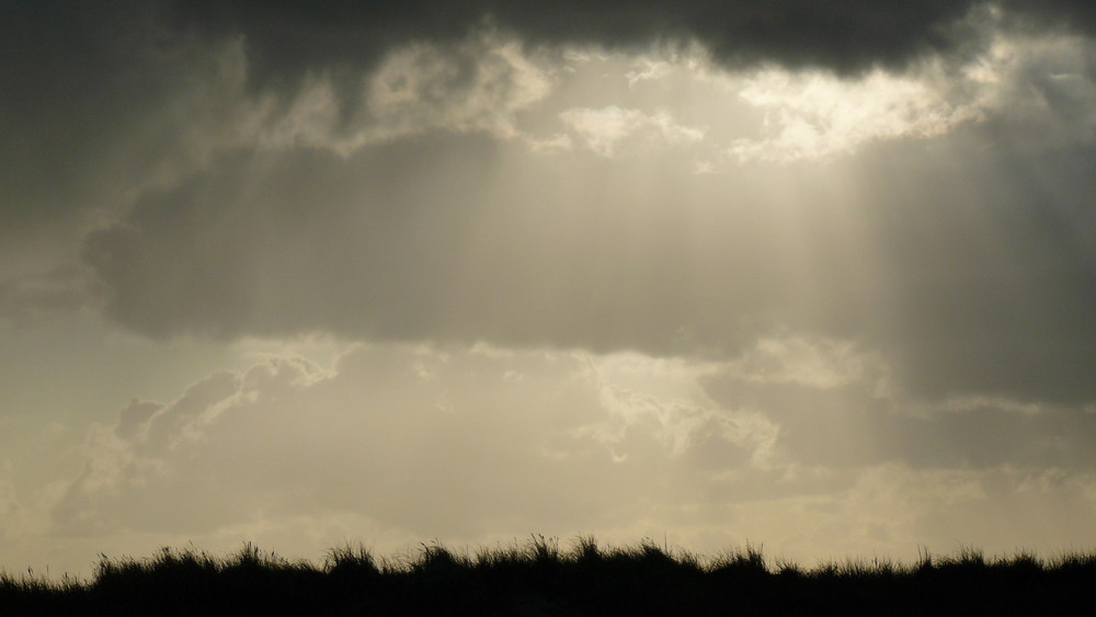 Himmel über der Nordsee