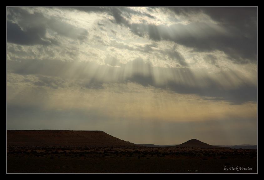 Himmel über der Sahara