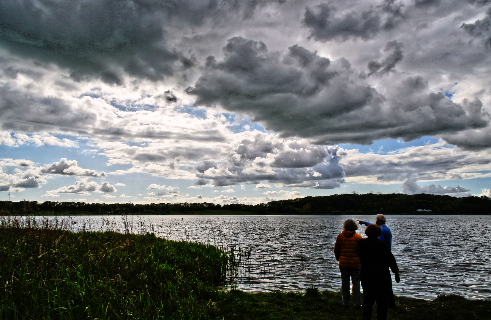 Himmel über der Schlei