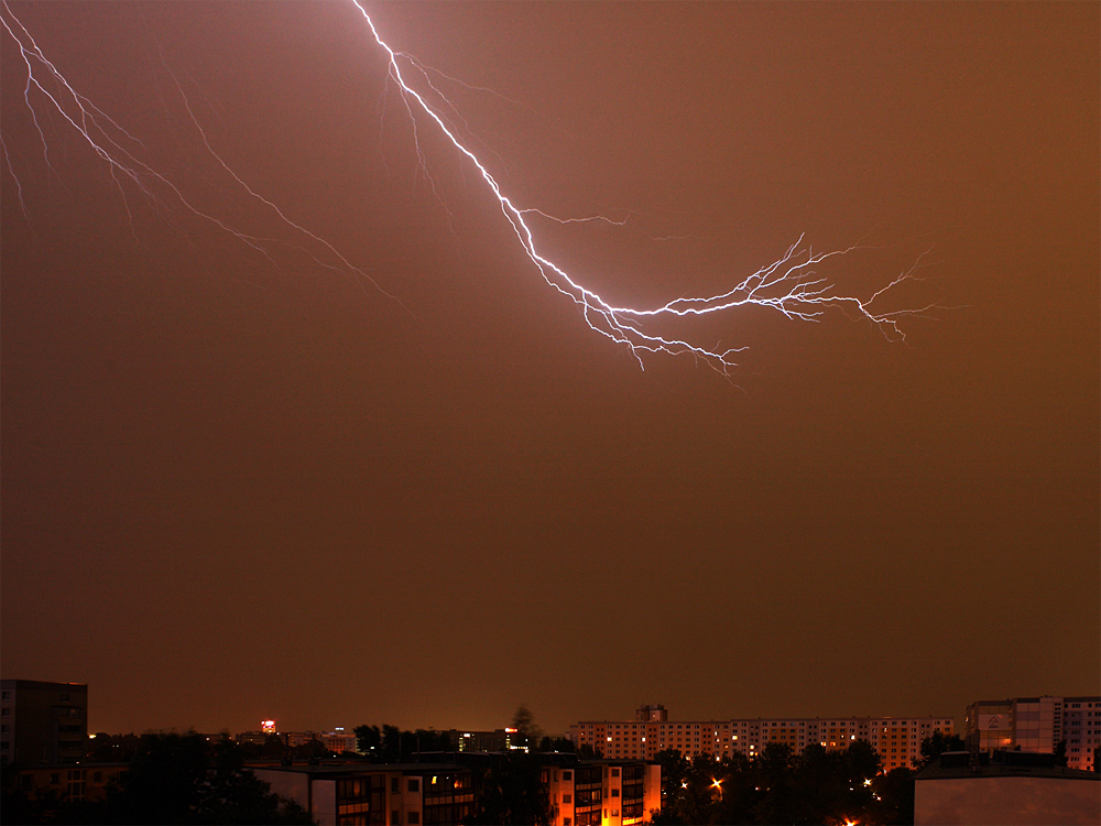 Himmel über der Stadt