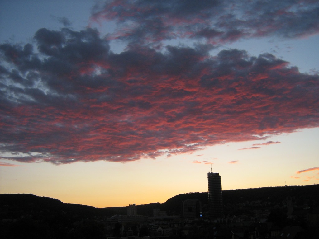 Himmel über der Stadt