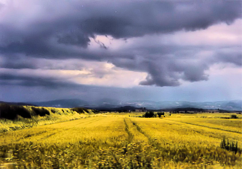 Himmel über der Toscana