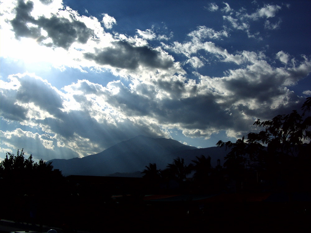 Himmel über der Türkei