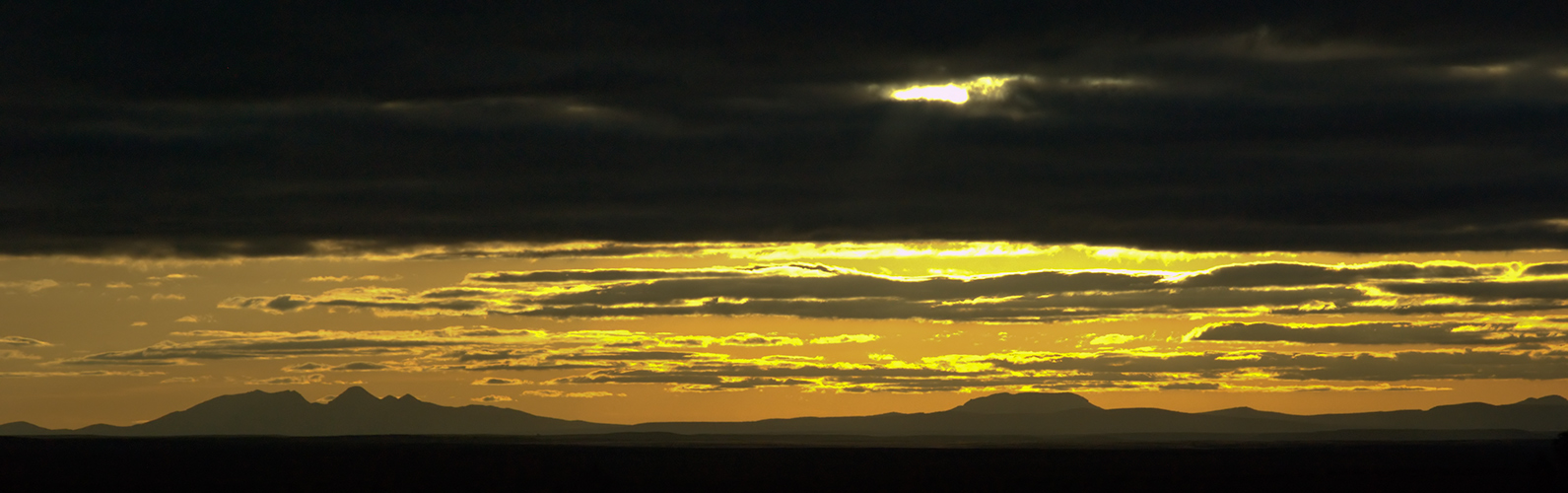 Himmel über der Wüste