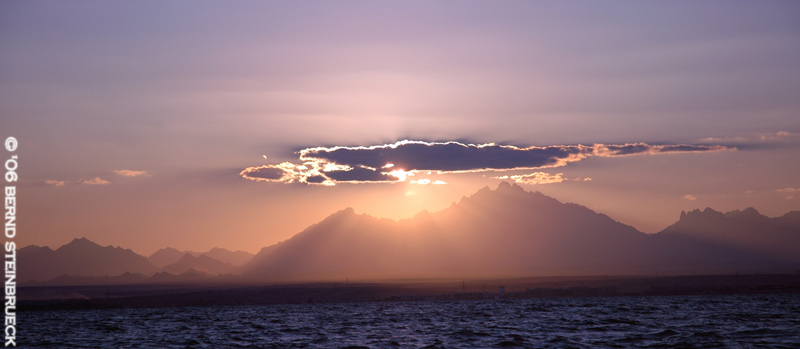 Himmel über der Wüste