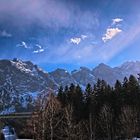 Himmel über der Zugspitze