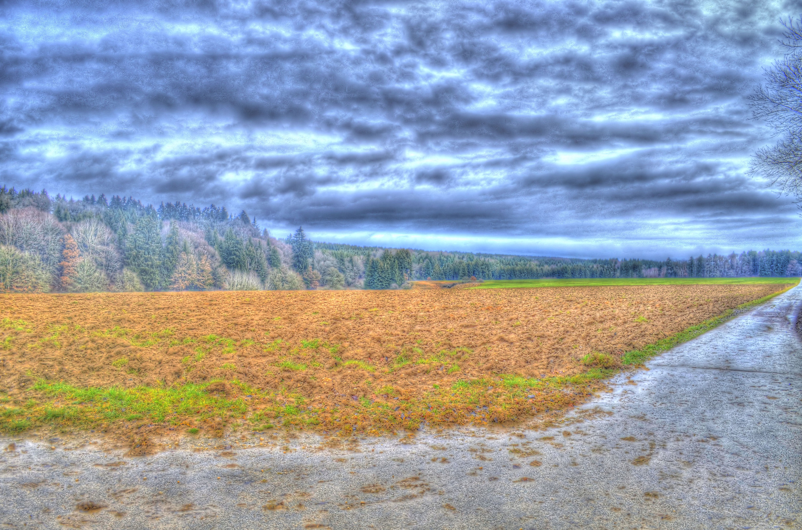 Himmel über Deutschland