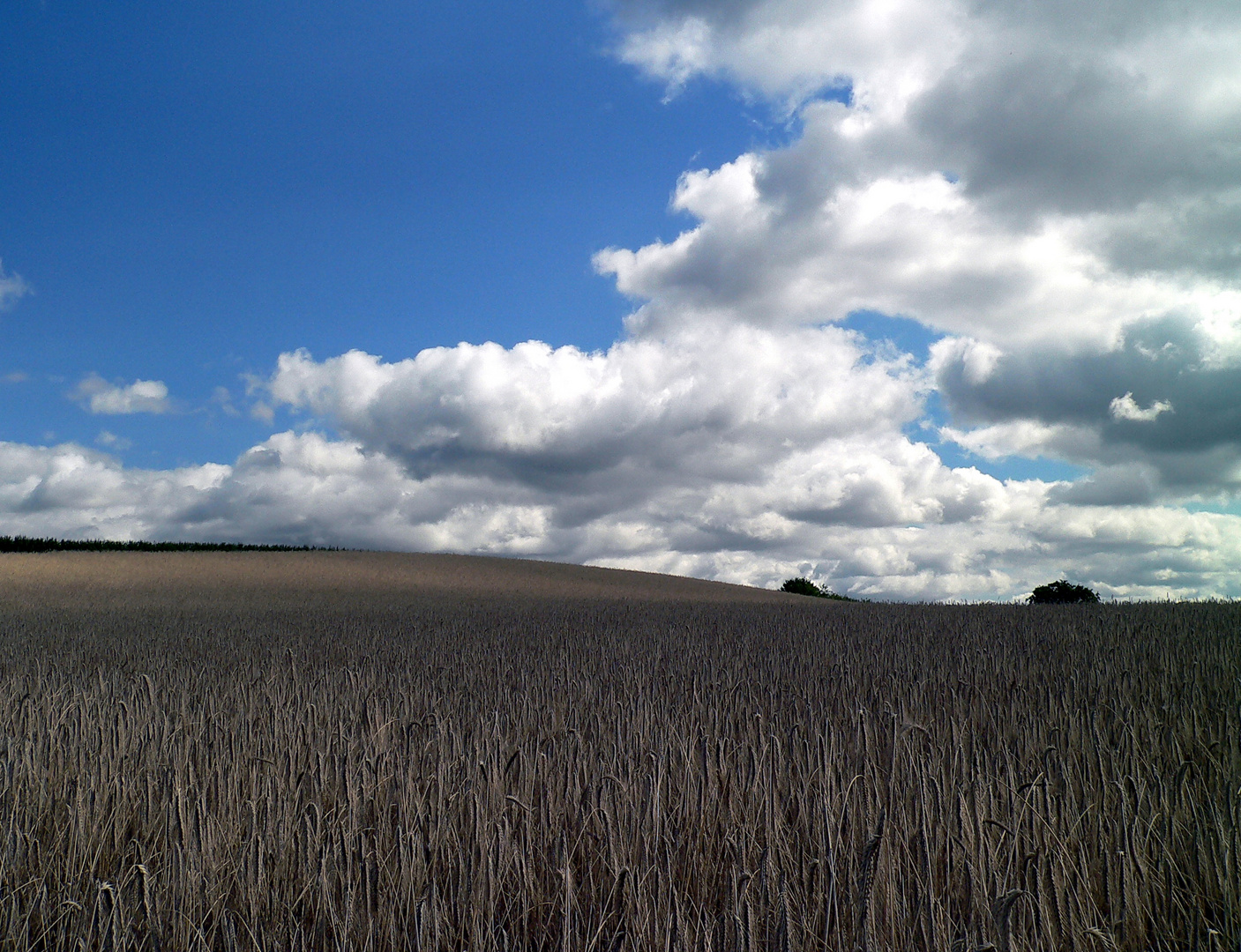 Himmel über Deutschland