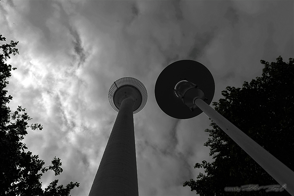 Himmel über Düsseldorf