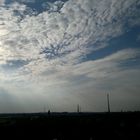 Himmel über Duisburg im Herbst 2012