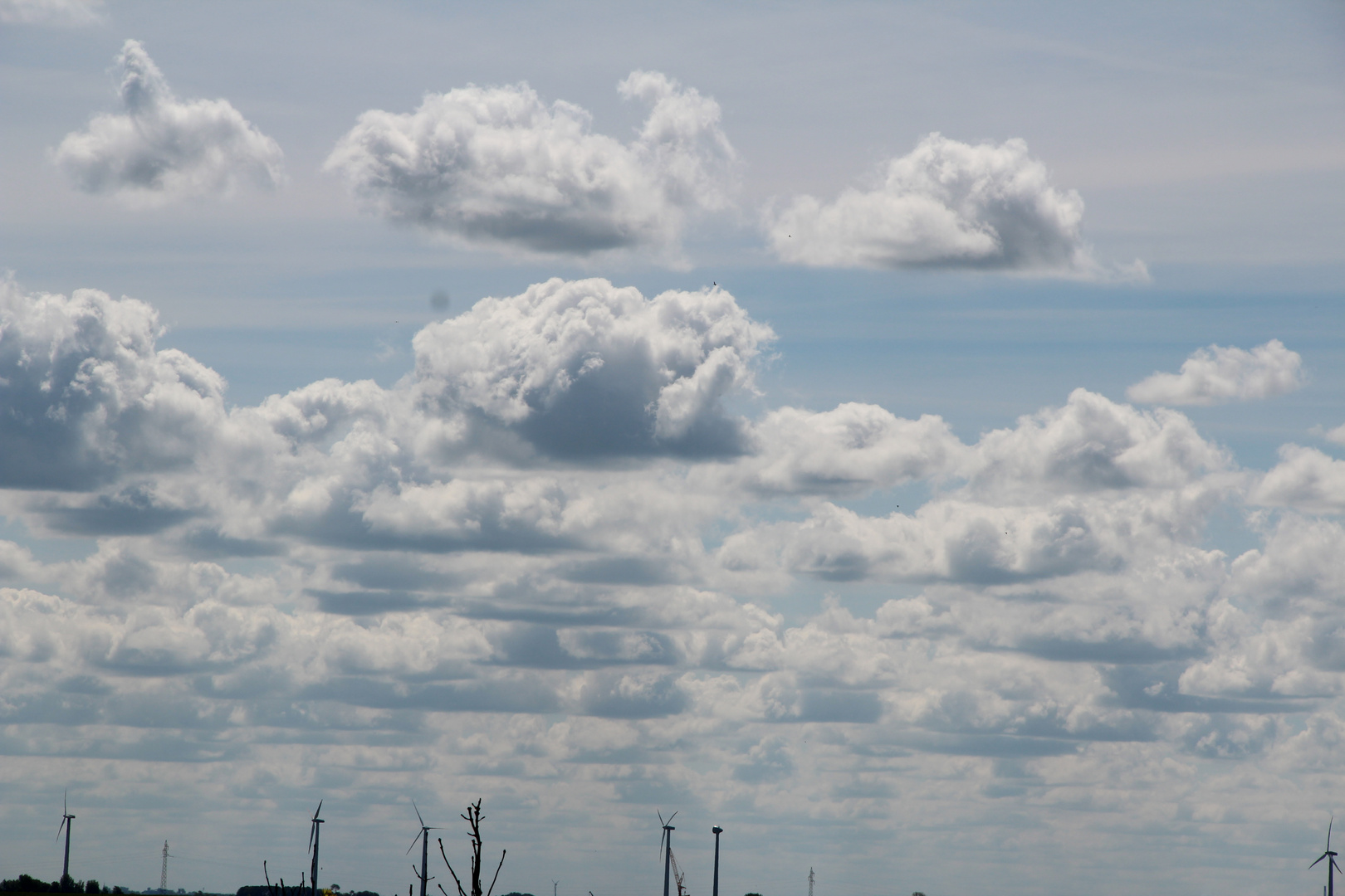 Himmel über Eiderstausee