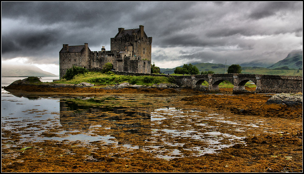 (Himmel über) Eilean Donan Castle - neu