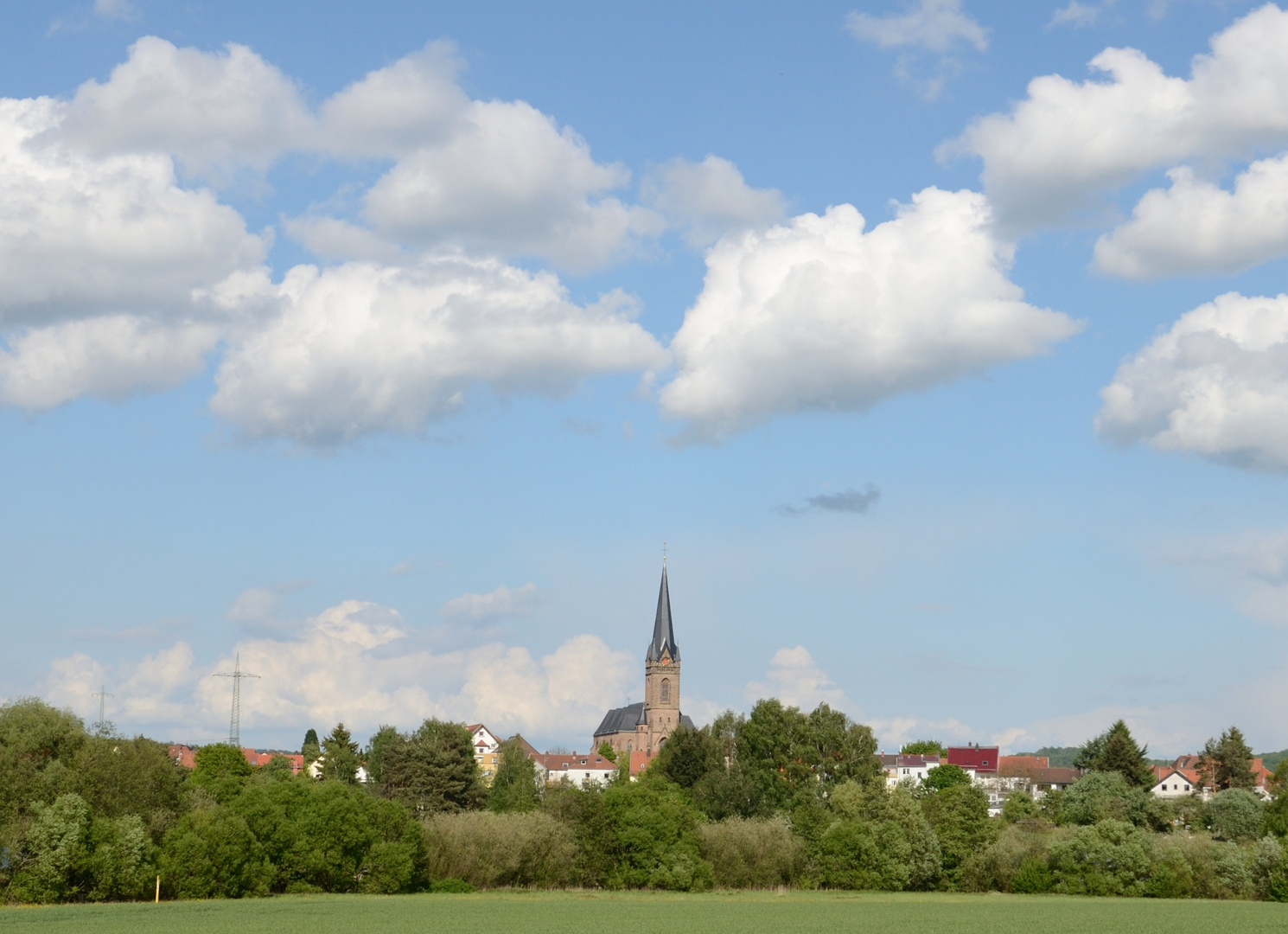 Himmel über Erbach