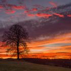 Himmel über Forchheim Sachsen