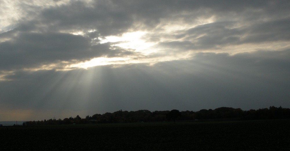 Himmel über Fort Biehler/Mainz-Kastel