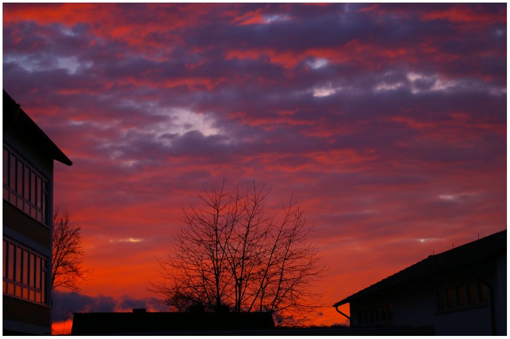 Himmel über Frankenberg