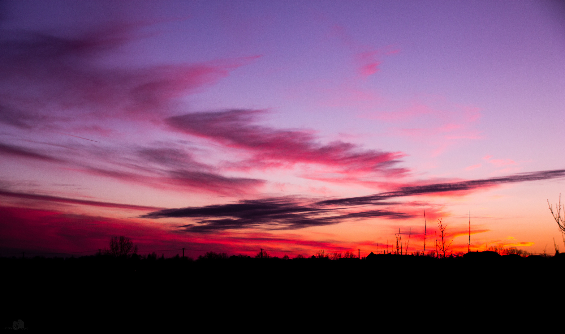 Himmel über Frankfurt (Oder)