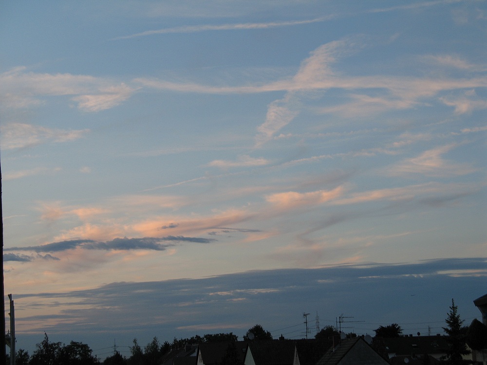 Himmel über Gräfenhausen....