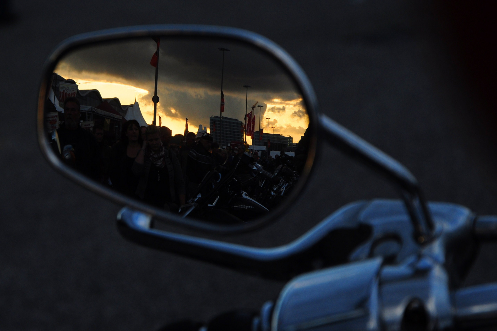 Himmel über Hamburg ( Harley Days)