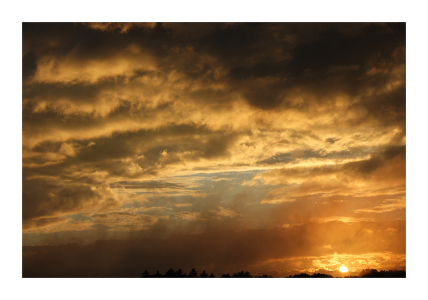 Himmel über Honscheid