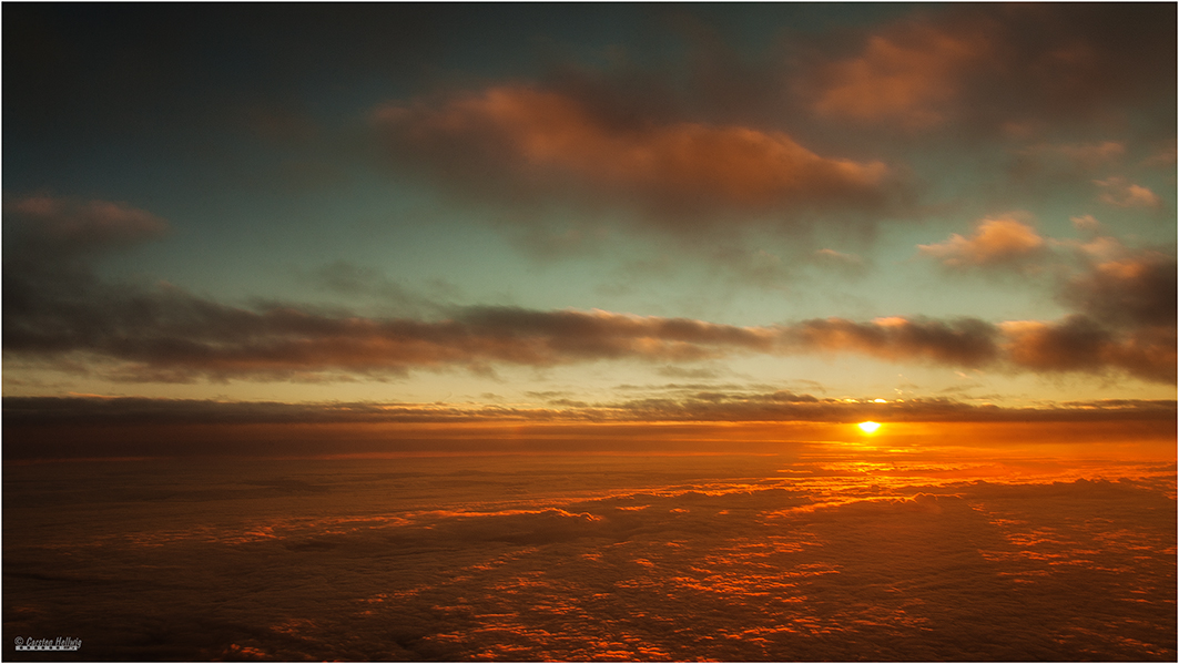 Himmel über Island