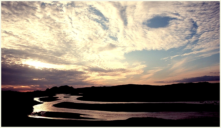 Himmel über Island