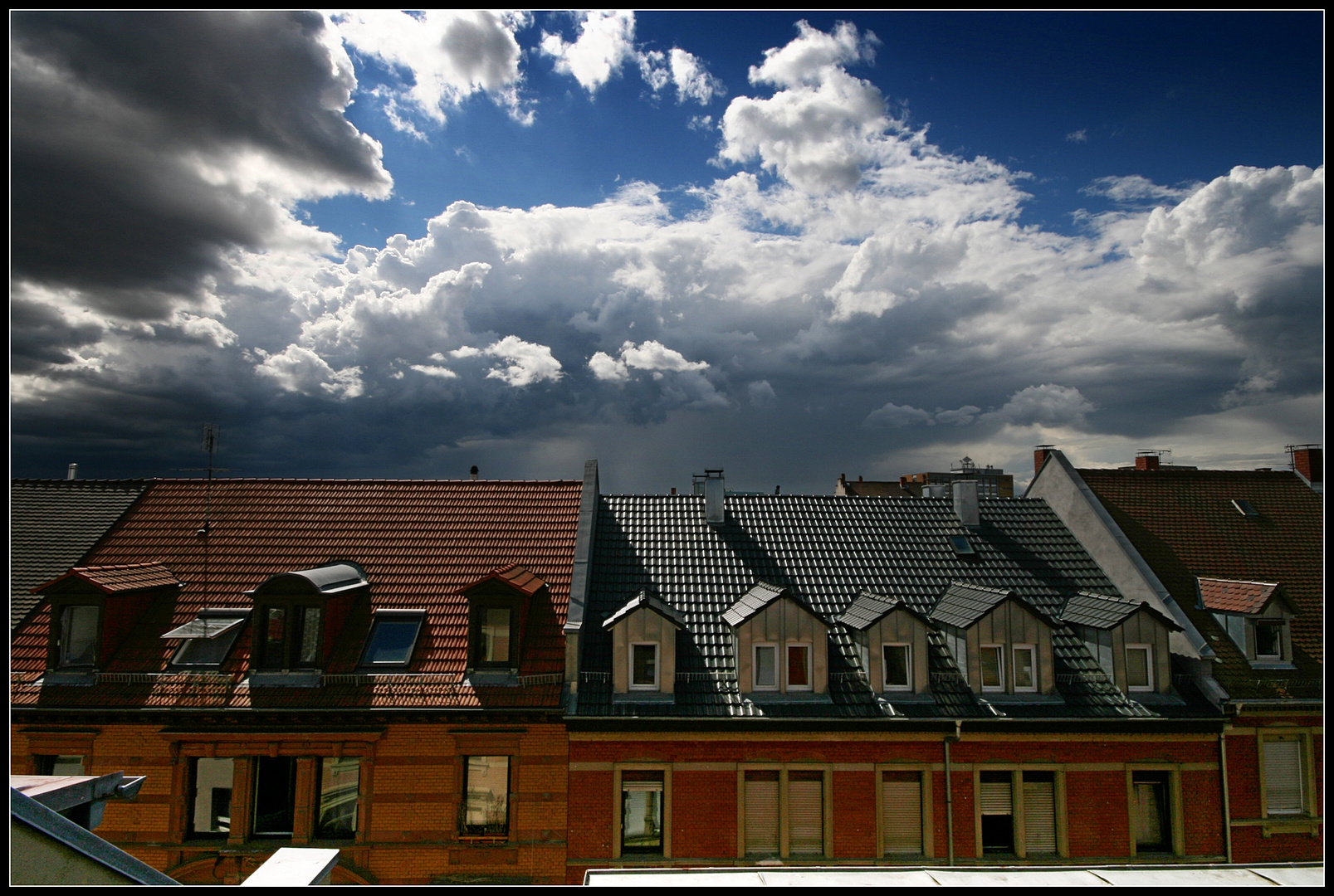 Himmel über Karlsruhe