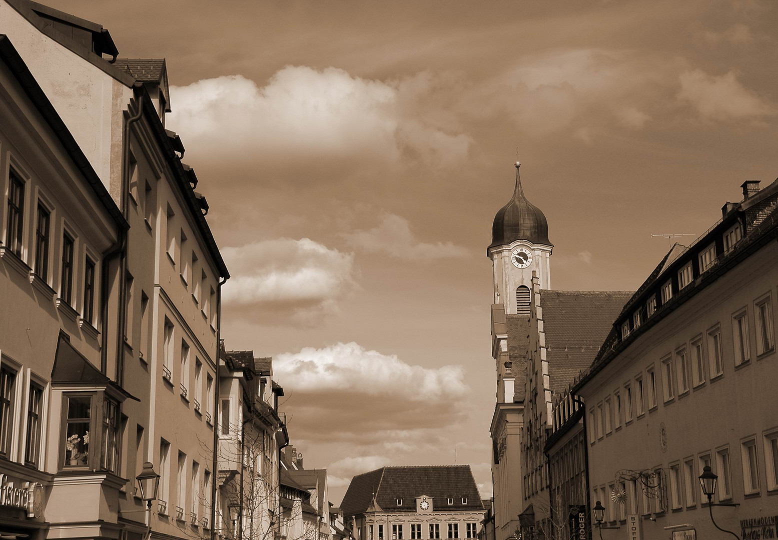 Himmel über Kaufbeuren