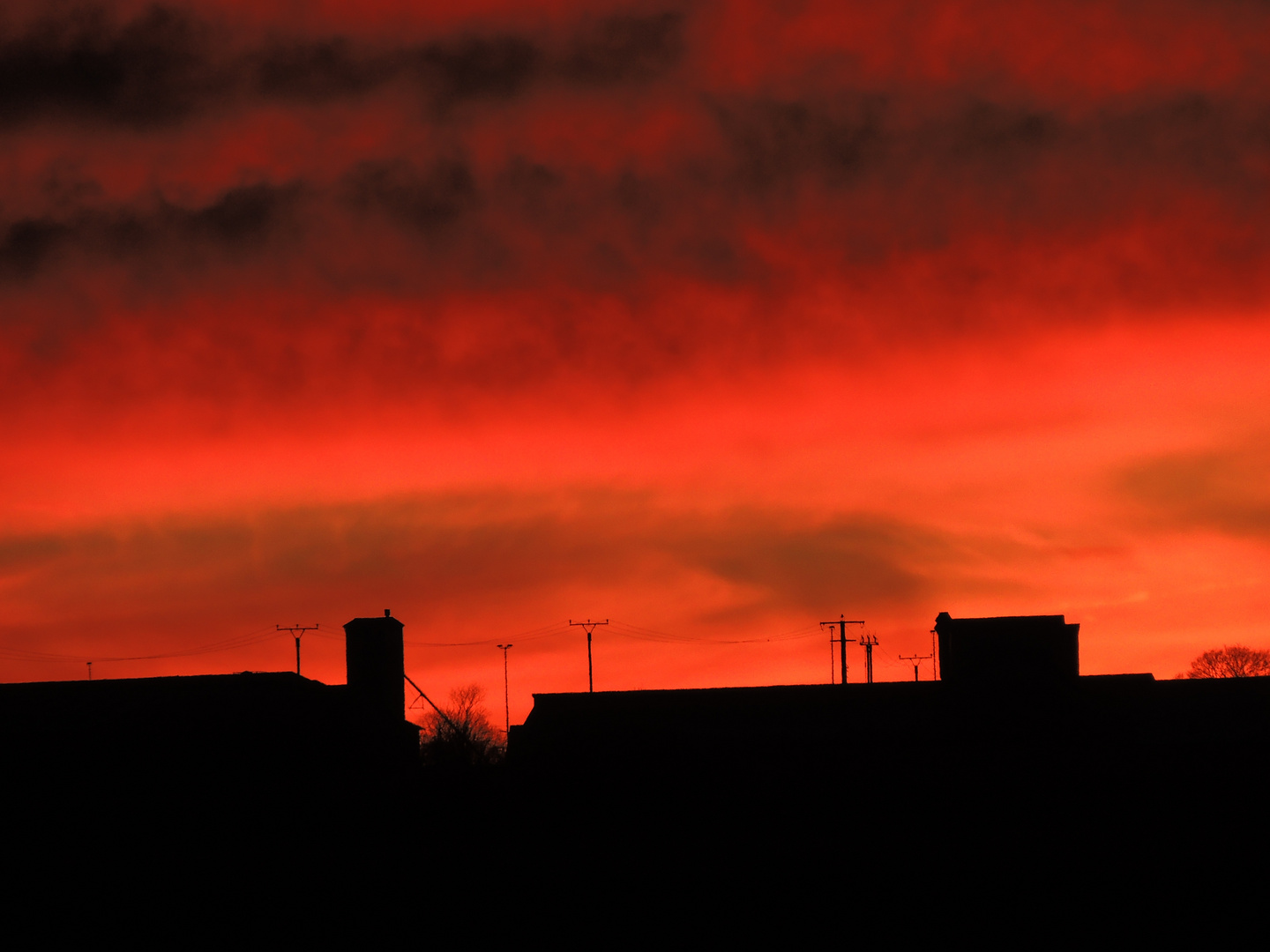 Himmel über Kirchberg/Hunsrück 2