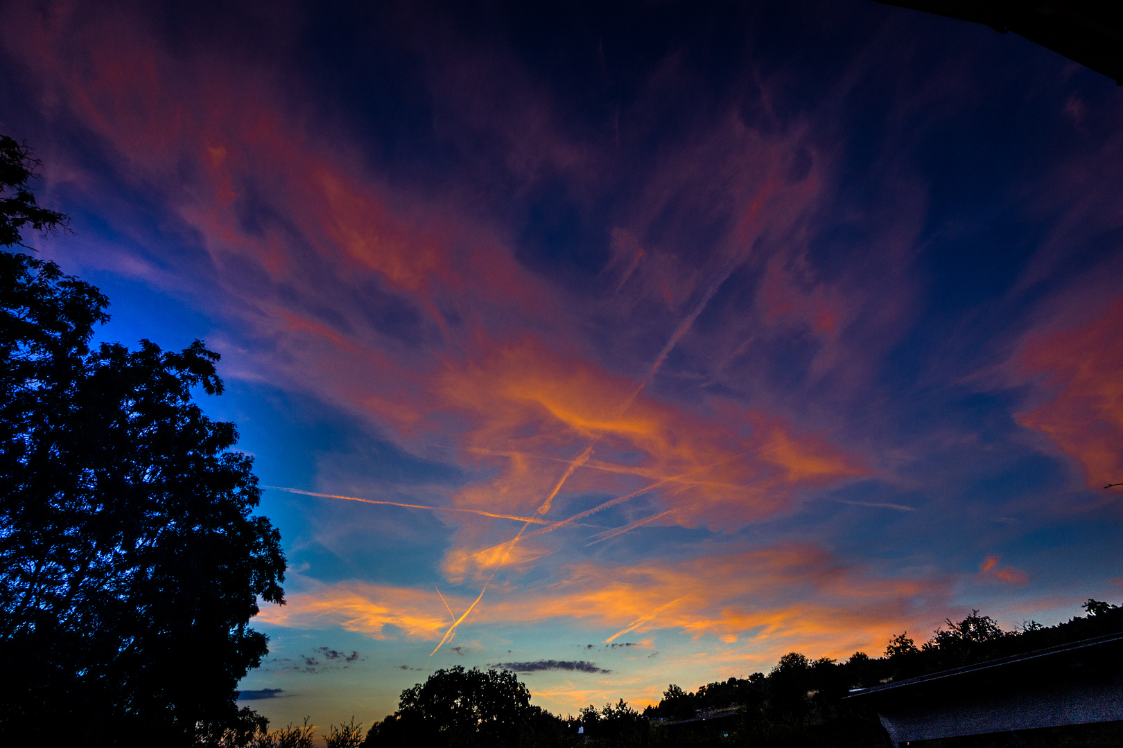 Himmel über Kleinwallstadt