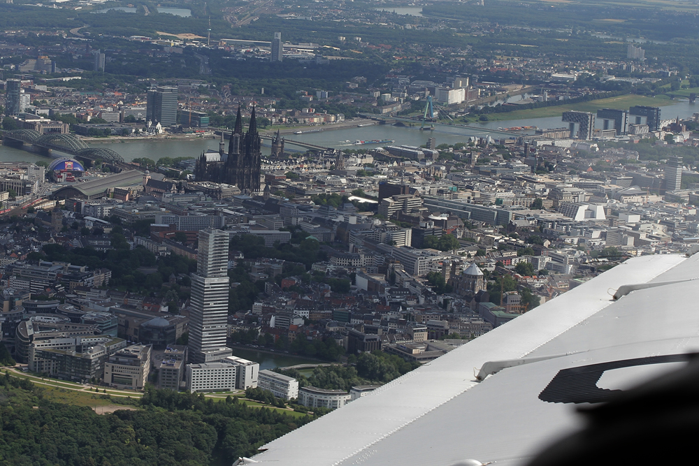 Himmel über Köln