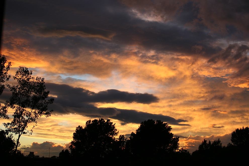 Himmel über Köln Deutz