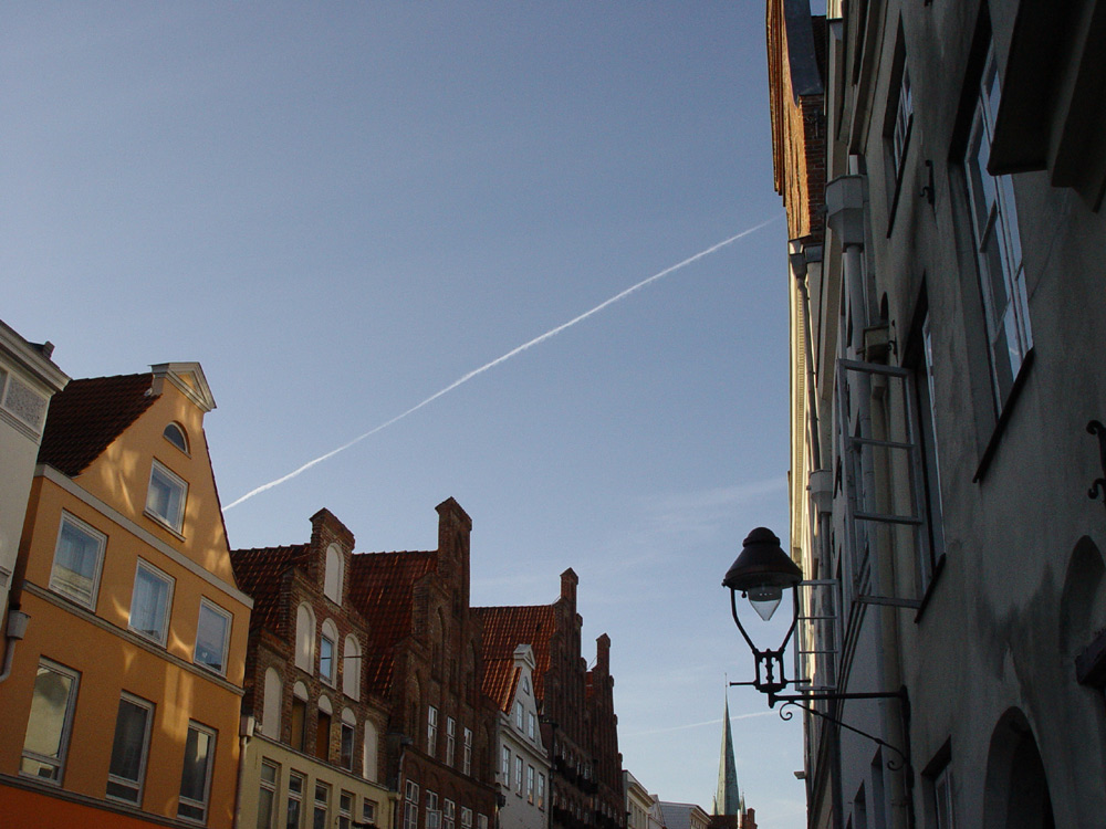 Himmel über Lübeck