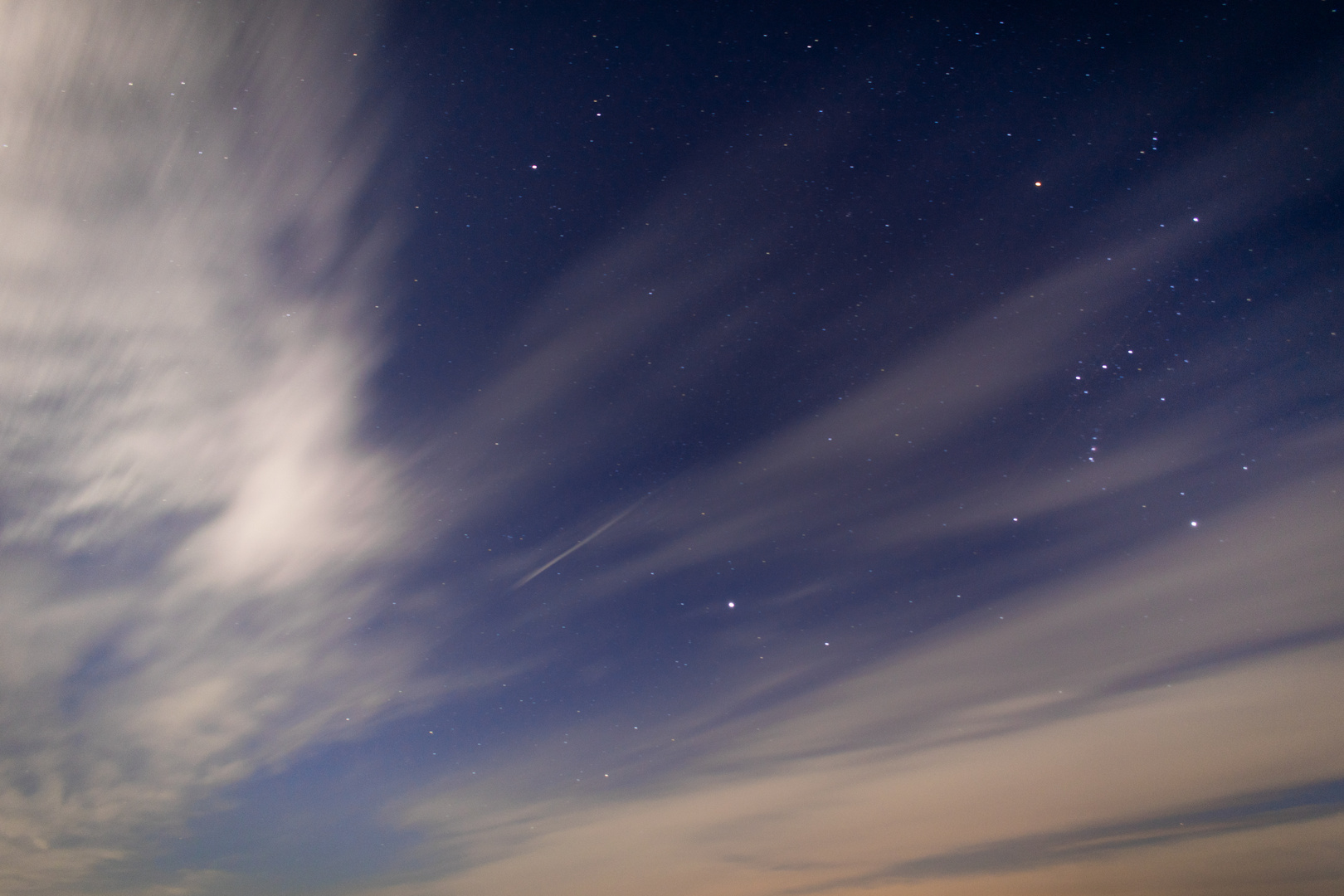 Himmel über Lüneburg am 10.03.2017