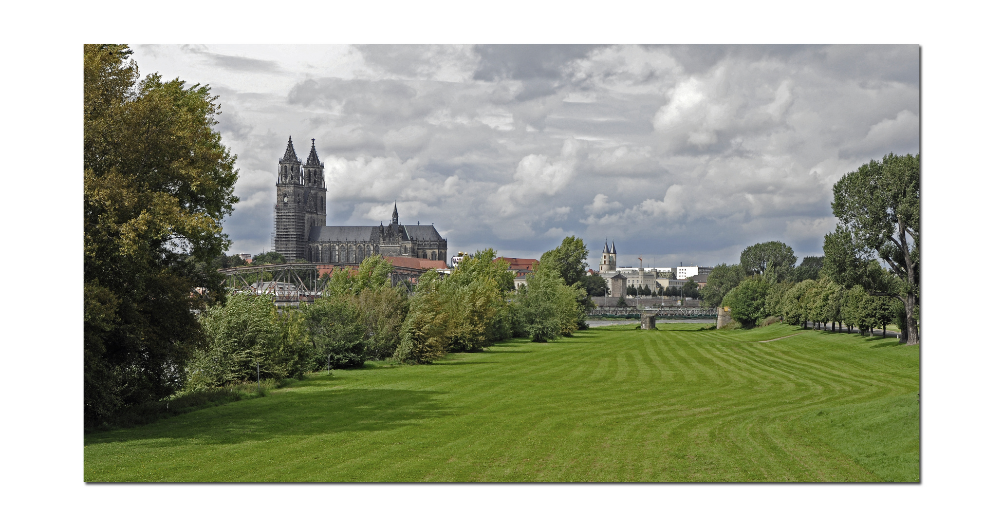 Himmel über Magdeburg