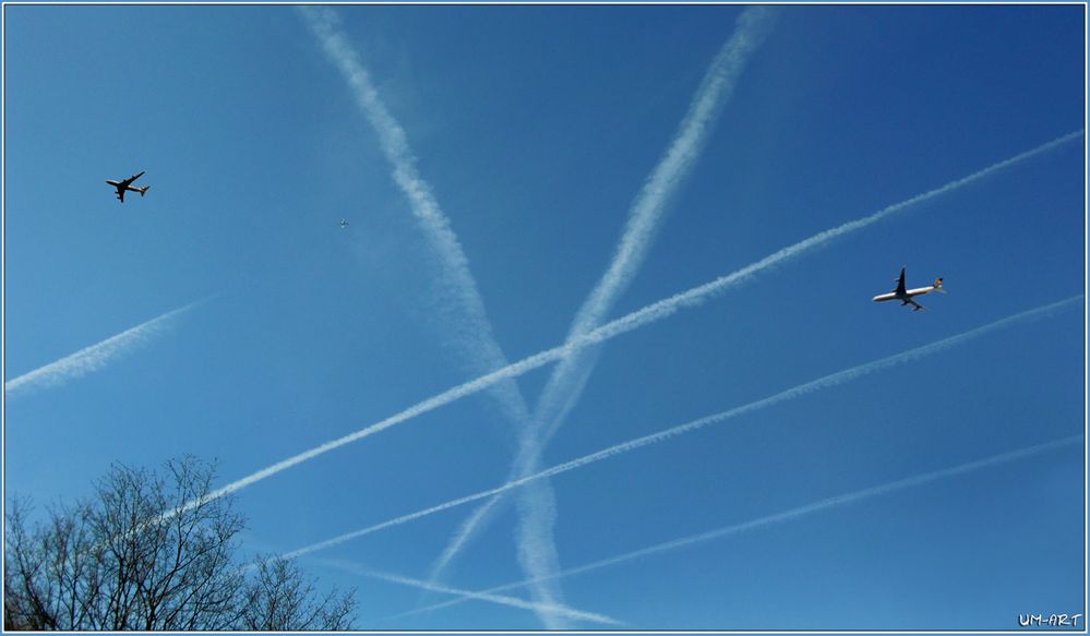 Himmel über Mainz.