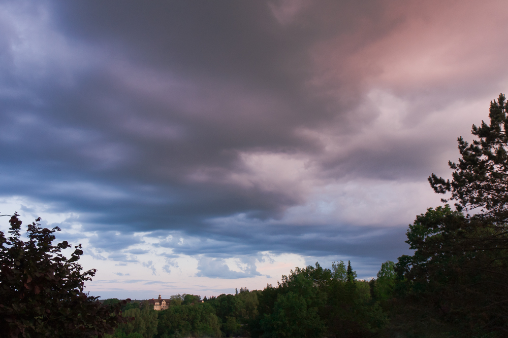 Himmel über Marburg