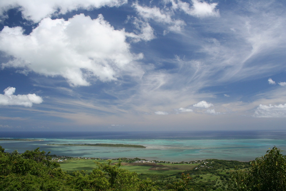 Himmel über Mauritius