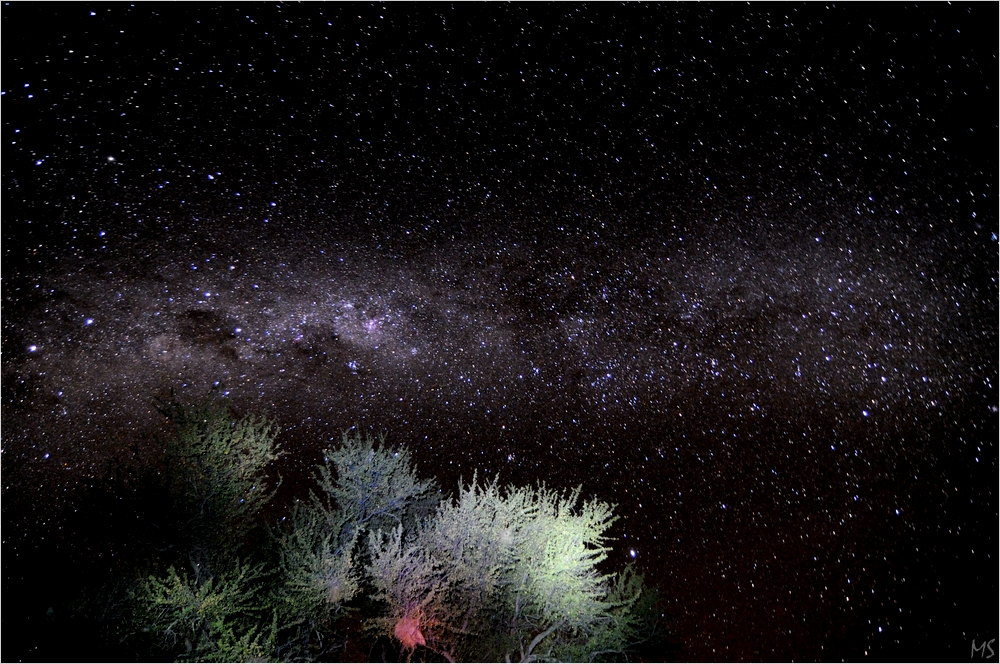 Himmel über Namibia