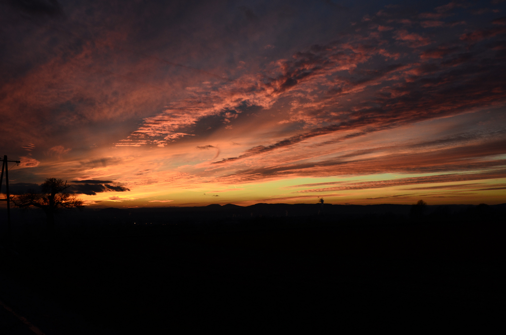 Himmel über Neuwied