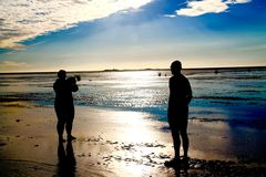 Himmel über Nordsee