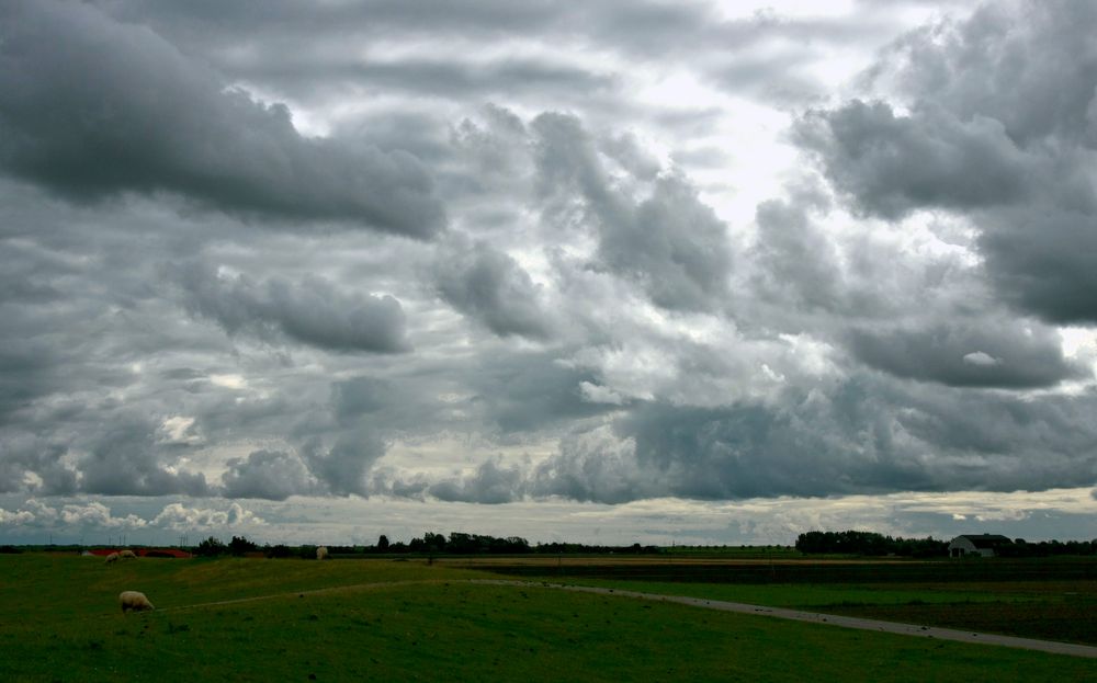 Himmel über Nordstrand 2