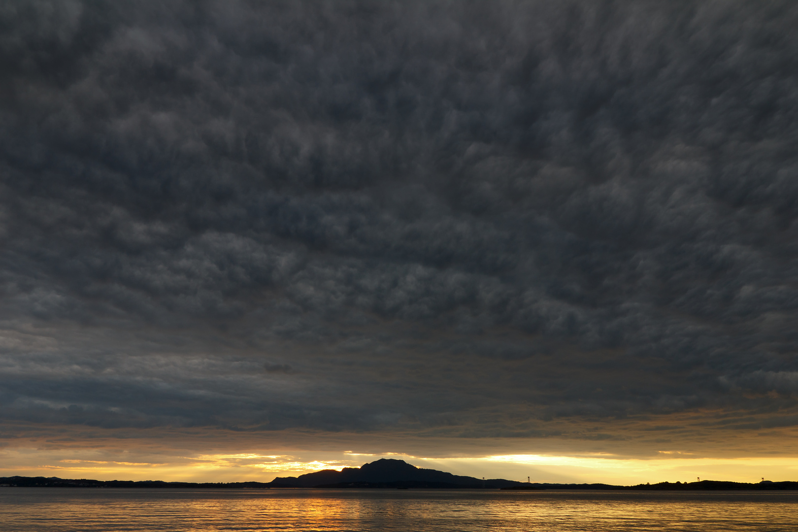 Himmel über Norwegen