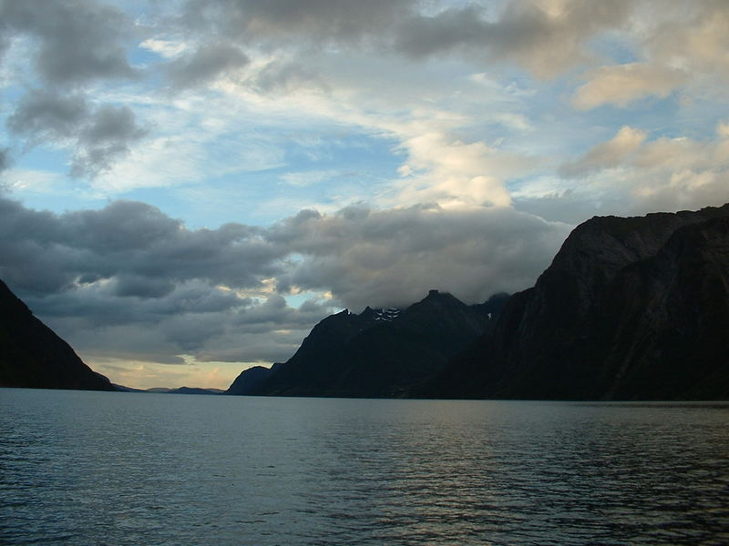 Himmel über Norwegen