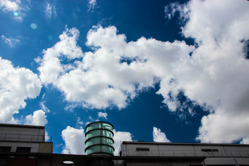 Himmel über Paris