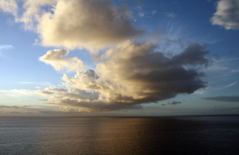 Himmel über Playa Santiago / La Gomera